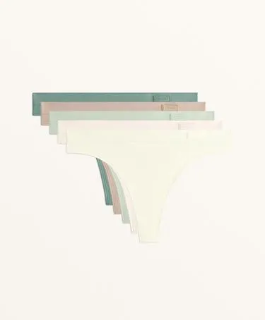 5 SEAMLESS SOFT TOUCH THONGS- Заказать в России