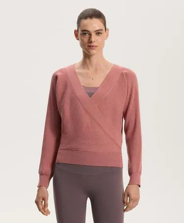 CROSSOVER RIB KNIT JUMPER- Заказать в России