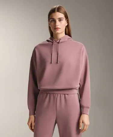 BOXY HOODIE WITH BRUSHED MODAL- Заказать в России