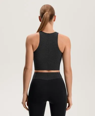 COMPRESSIVE STRIPED TANK TOP- Заказать в России