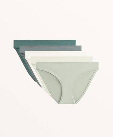 OYSHO 5 классических трусов из хлопкового смесового материала