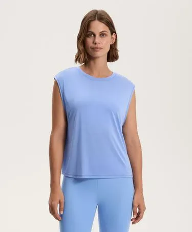 MODAL BLEND SLEEVELESS T-SHIRT