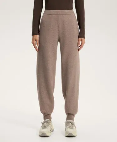 Вязаные брюки-джоггеры- Заказать в России