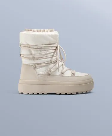 Комбинированные ботинки со шнуровкой- Заказать в России