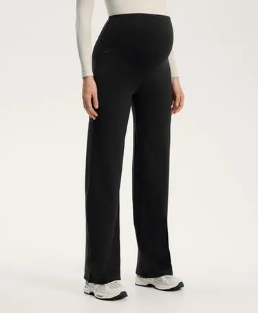 Прямые теплые брюки для беременных- Заказать в России