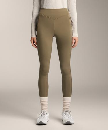 OYSHO Легинсы длиной до щиколотки WARM с карманами и высокой посадкой, 70 см