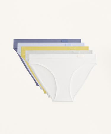 OYSHO 5 классических бесшовных трусов с мягкой текстурой