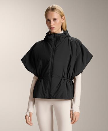 OYSHO Стеганый жилет с капюшоном