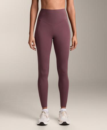 OYSHO Легинсы COMPRESSIVE с завышенной талией, длиной до щиколотки и карманами купить с доставкой.