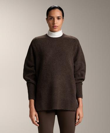 OYSHO Мягкий вязаный джемпер с круглым вырезом купить с доставкой.