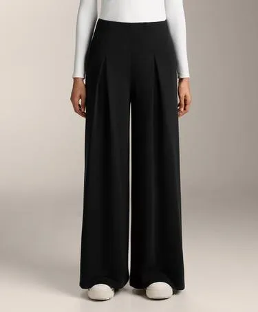 Длинные брюки премиум-класса со складкой и модалом