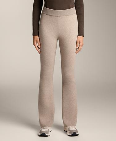 OYSHO Вязаные брюки клеш