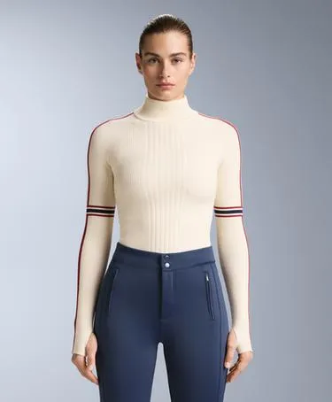 Термофутболка BASE LAYER вязаная с контрастными деталями- Заказать в России