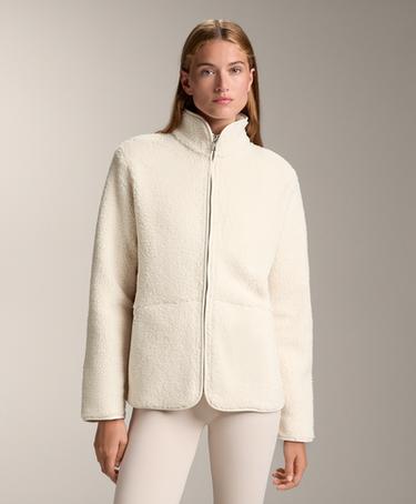 OYSHO Куртка из искусственной овчины купить с доставкой.