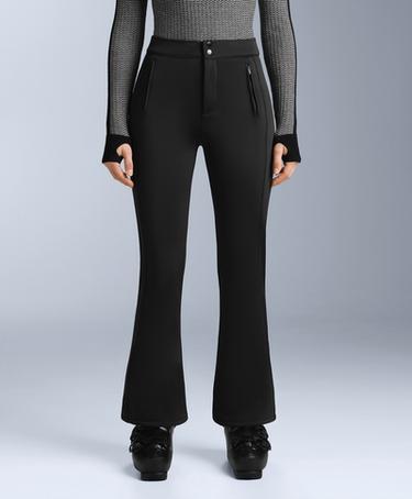 OYSHO WATER-RESISTANT FLARE STRETCH SKI TROUSERS