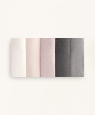 5 трусов бразильяно из смесового хлопка- Заказать в России