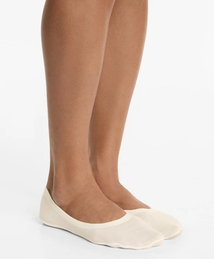 2 пары носков-невидимок из смесового хлопка со средним вырезом- Заказать в России