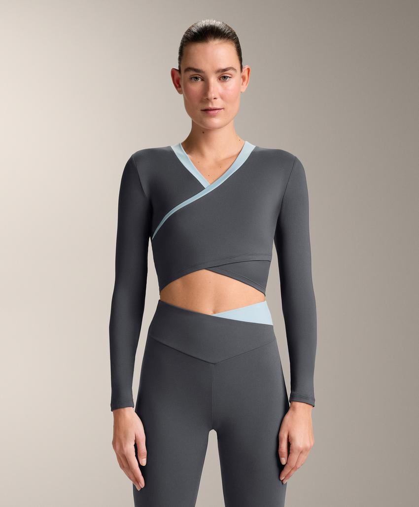 Tank top Comfortlux с длинным рукавом и контрастными деталями