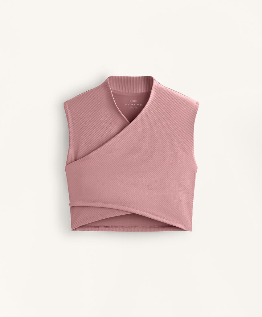 Tank top Comfortlux с перекрестным вырезом без рукавов