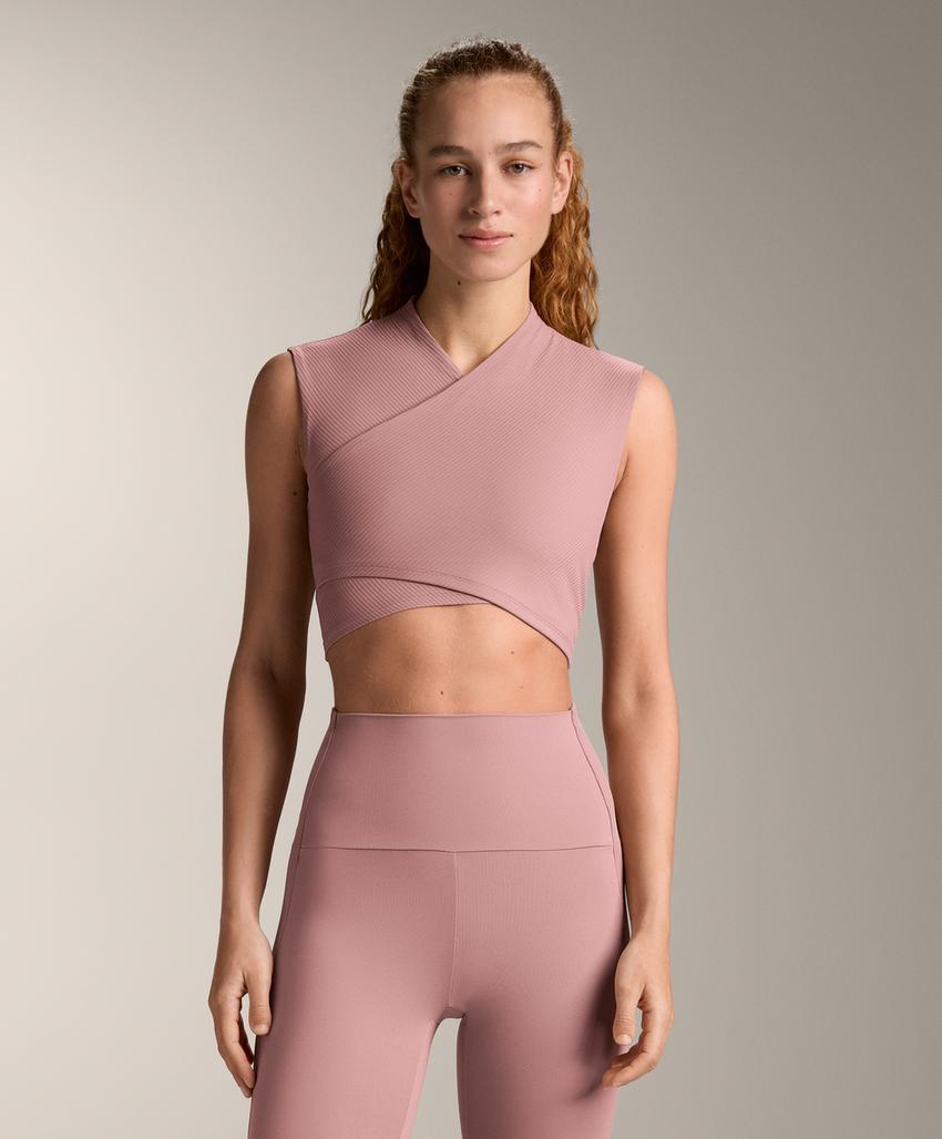 Tank top Comfortlux с перекрестным вырезом без рукавов