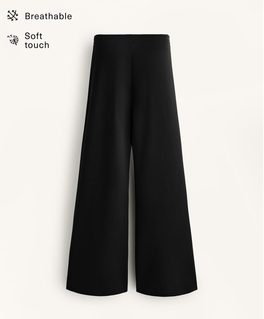 Брюки Flare из модала, мягкие на ощупь