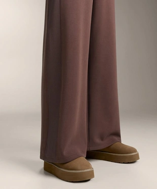 Прямые широкие брюки RIB из ворсовой ткани с модалом- Заказать в России