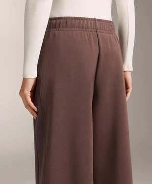 Прямые широкие брюки RIB из ворсовой ткани с модалом- Заказать в России