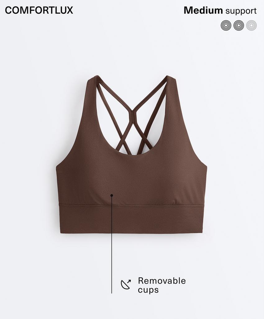 Спортивный бюстгальтер Comfortlux со средней степенью поддержки