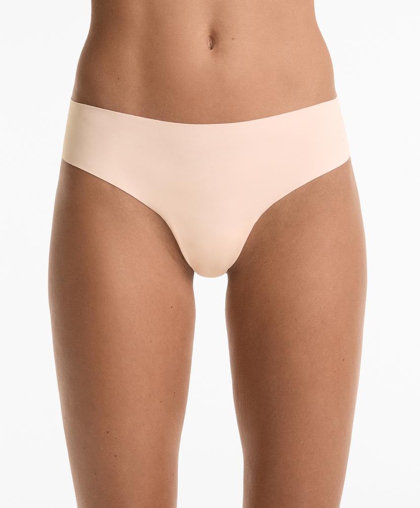 5 трусов бразильяна из полиамида, невидимые