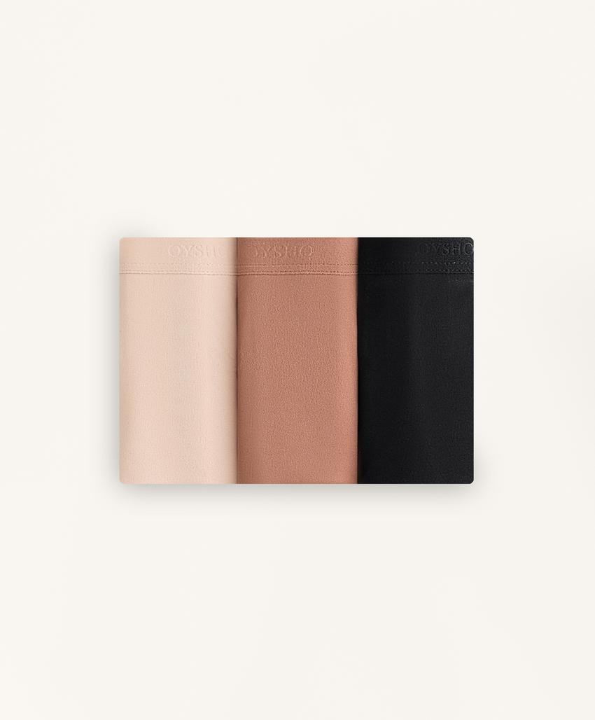 3 трусов бразильяно из смесового полиамида с Logo