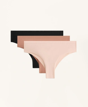 3 трусов бразильяно из смесового полиамида с LOGO- Заказать в России