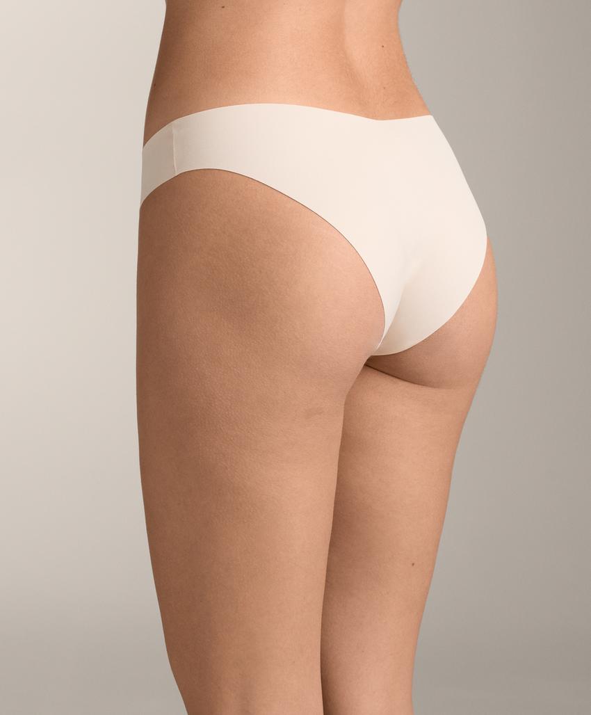 Pack de 5 cuecas clássicas invisíveis em mistura de poliamida com corte em V