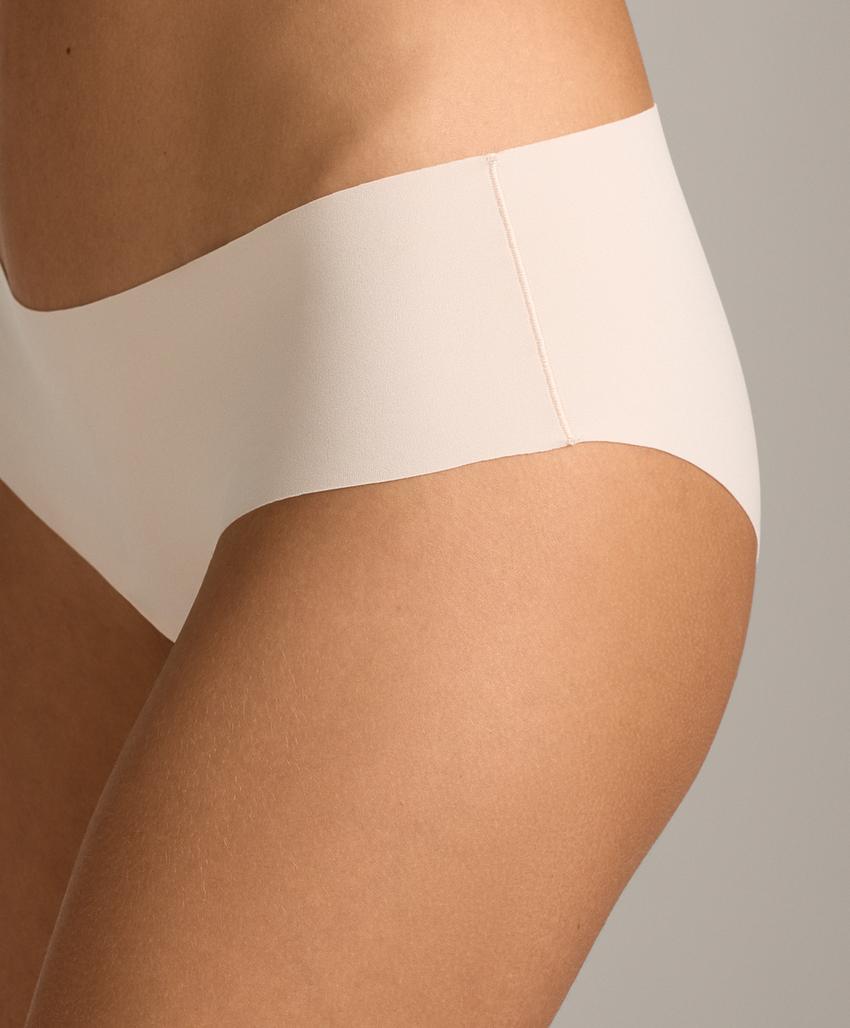 Pack de 5 cuecas hipster invisíveis em mistura de poliamida