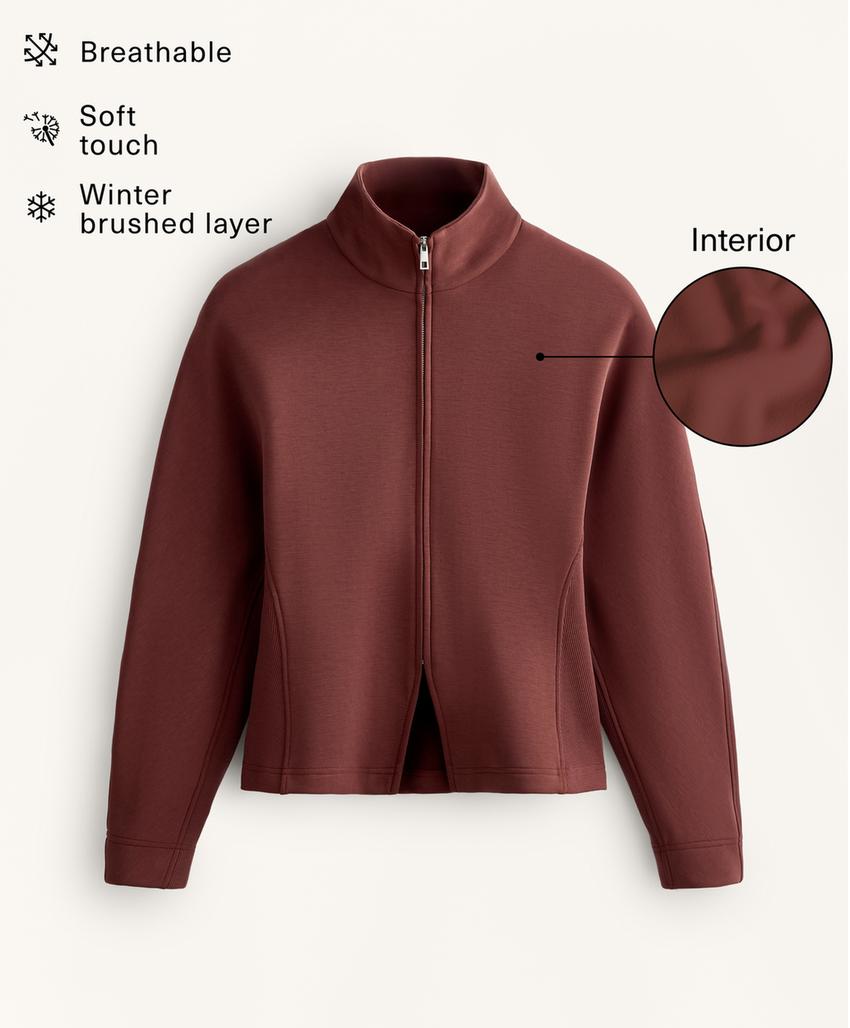 Куртка приталенная из модала Brushed