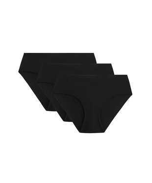 3 незаметных под одеждой классических трусов из смесового полиамида- Заказать в России