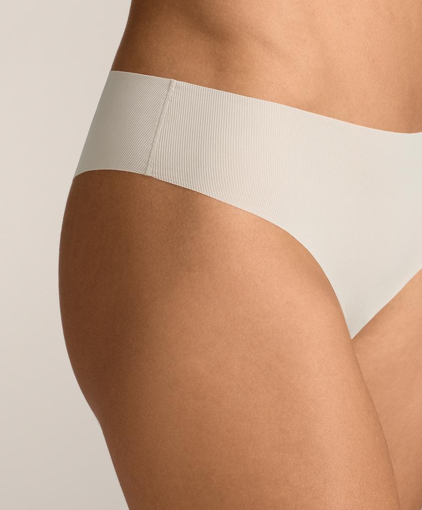5 laser-cut light polyamide blend cheeky Brazilian briefs