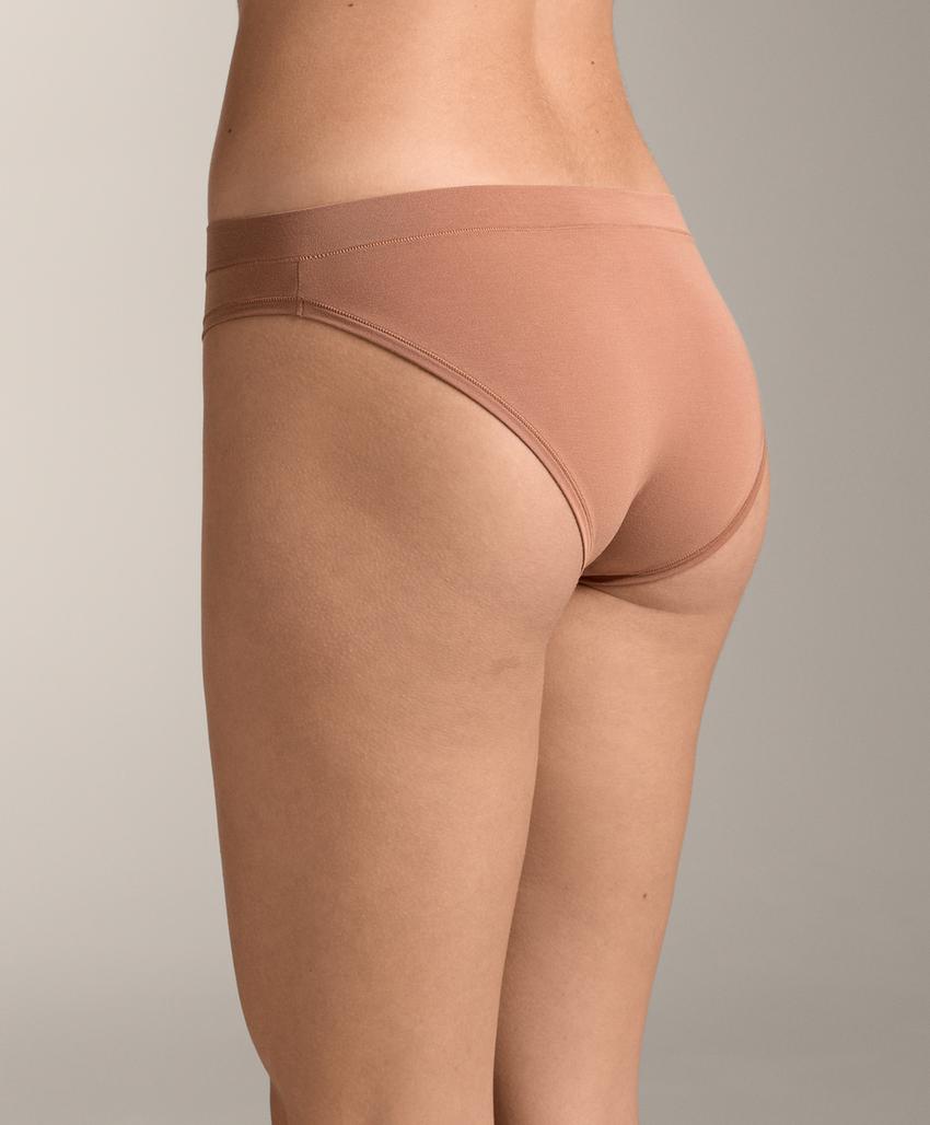 3 трусов бразильяна из смесового модала с V-образным вырезом