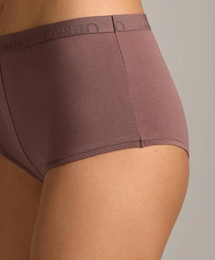 2 трусов-шорти из смесового хлопка с логотипом- Заказать в России