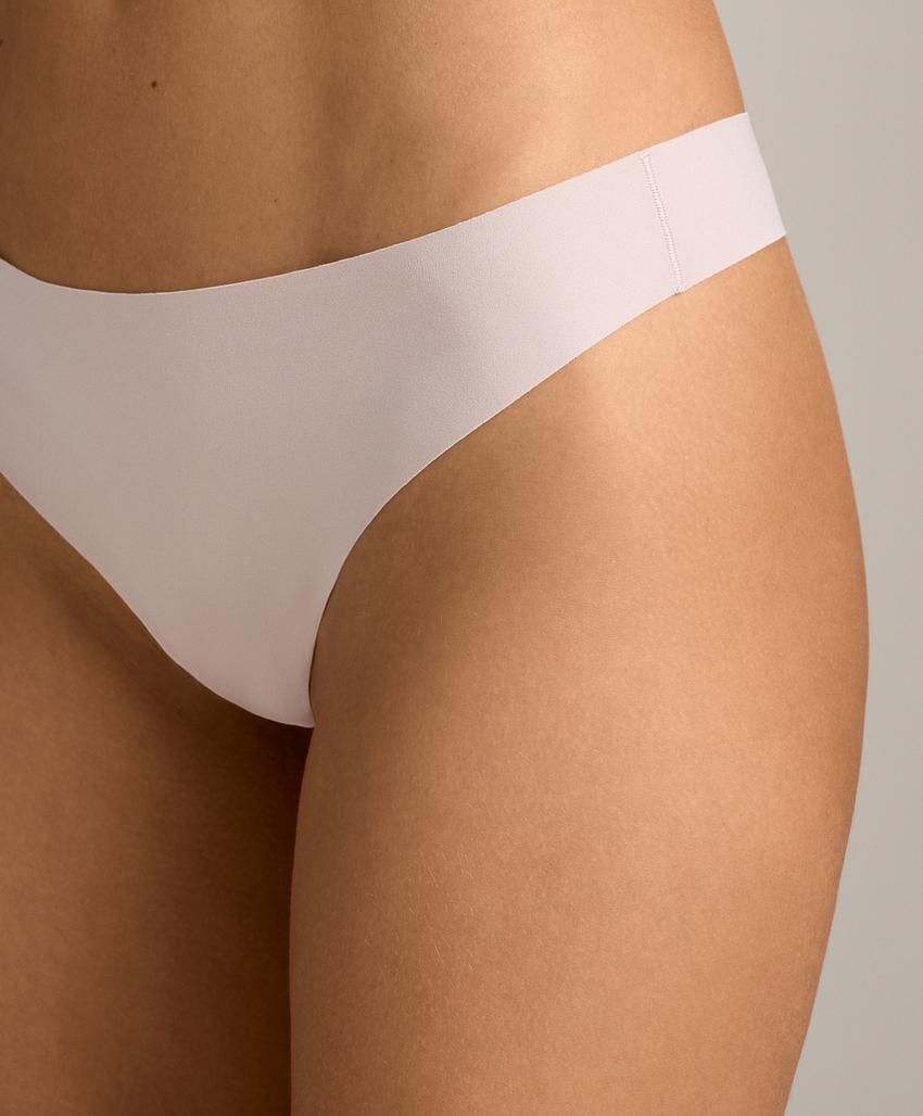 5 трусов танга из смесового полиамида с лазерной обработкой края