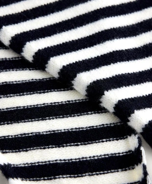 Вязаная бандана в полоску- Заказать в России