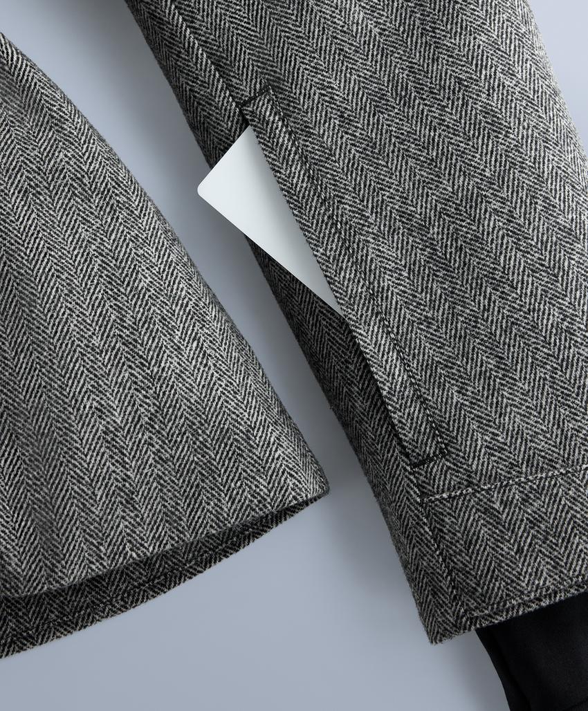 Куртка fellex® из шерсти и синтепона для лыж anthracite grey