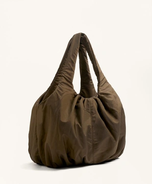 Сумка-шопер со сборками- Заказать в России