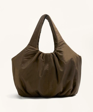 Сумка-шопер со сборками- Заказать в России