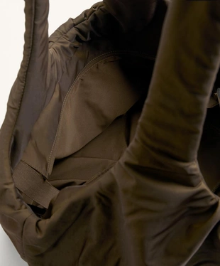 Сумка-шопер со сборками- Заказать в России