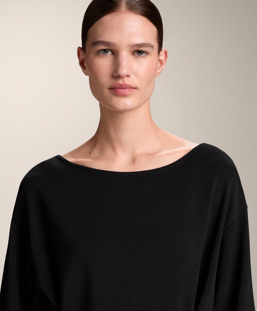 Толстовка с узлом из мягкого модала