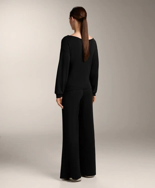 Толстовка с узлом из мягкого модала- Заказать в России