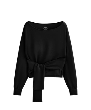 Толстовка с узлом из мягкого модала- Заказать в России