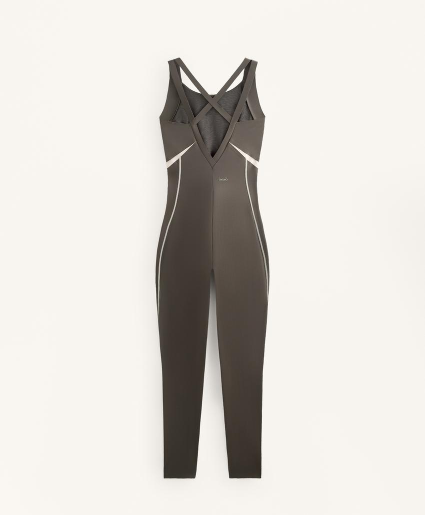 Длинный комбинезон Compressive со светоотражающими элементами