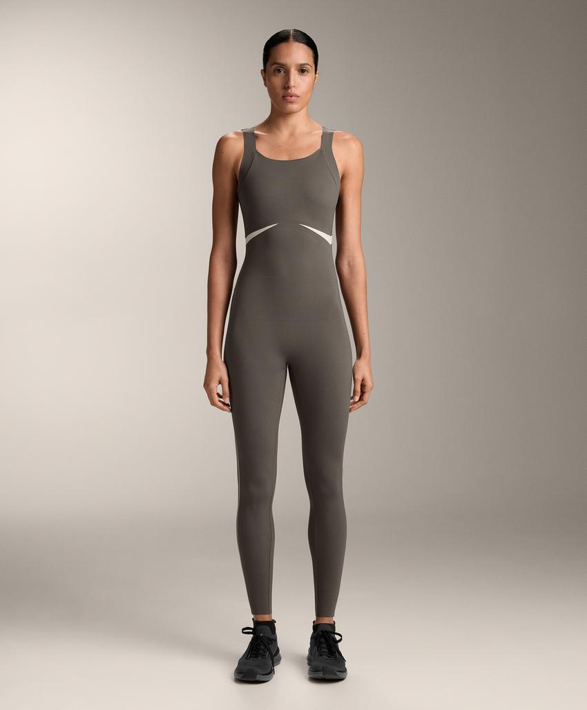 Длинный комбинезон Compressive со светоотражающими элементами