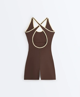 Короткий комбинезон COMFORTLUX PIPING- Заказать в России